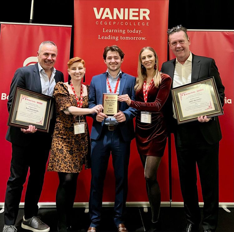 Vanier College Marketing Case Competition Winners 2024