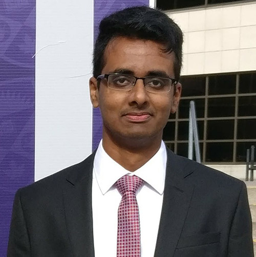 Business student Mohammed Abrar 