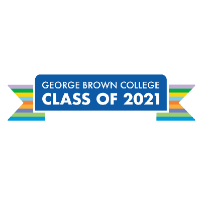 George Brown College Class of 2021 Convocation Sticker 02 thumbnail