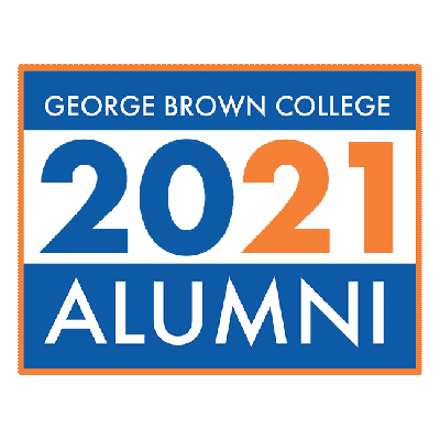 George Brown College Class of 2021 Convocation Sticker 04 thumbnail