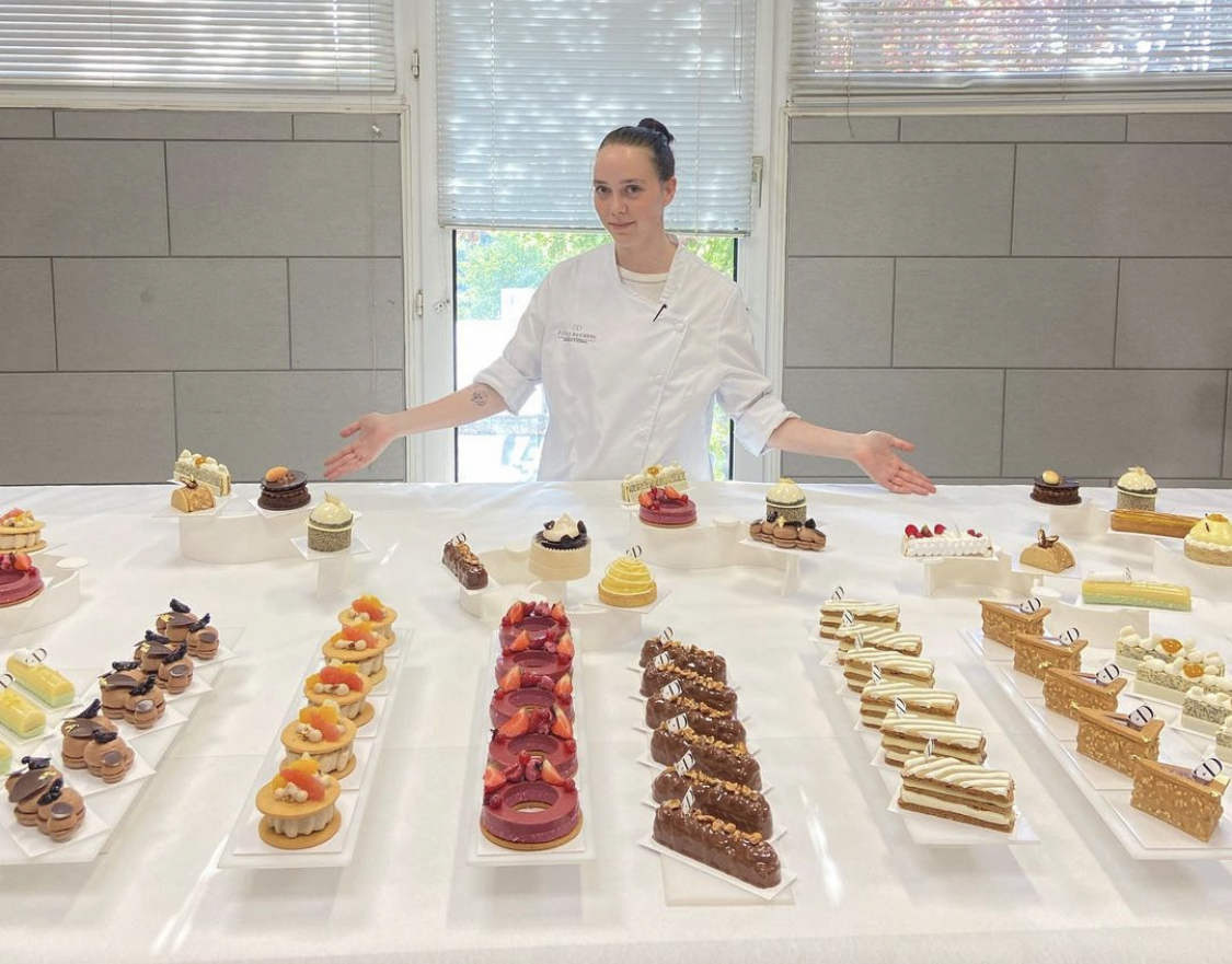 Advanced French Patisserie student Abbey Cooper, @baking.abs Instagram