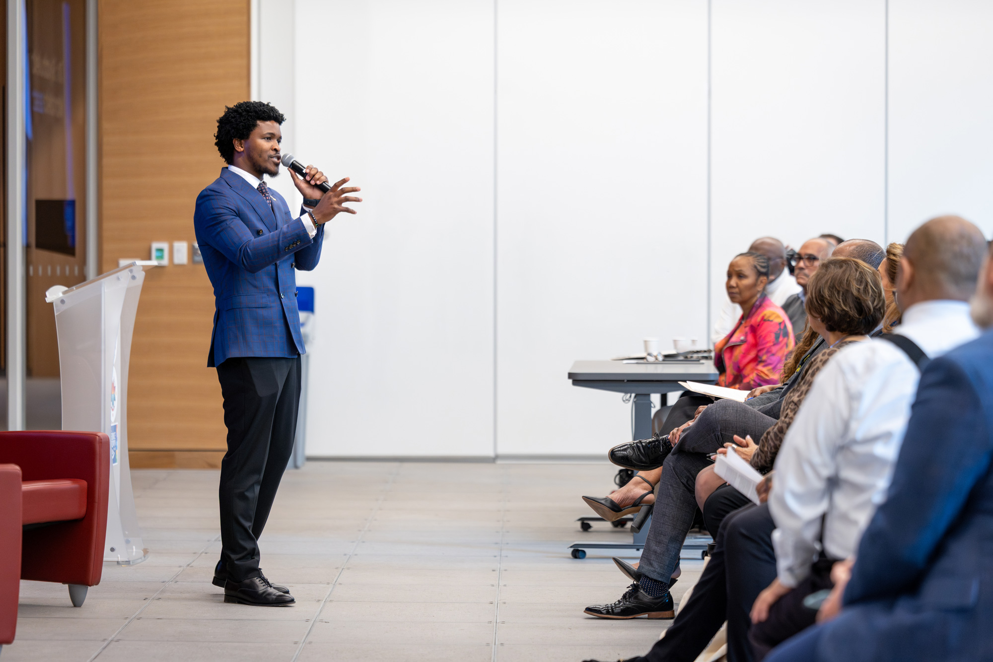 Dr. Siyabulela Mandela talks about transformative leadership at George Brown