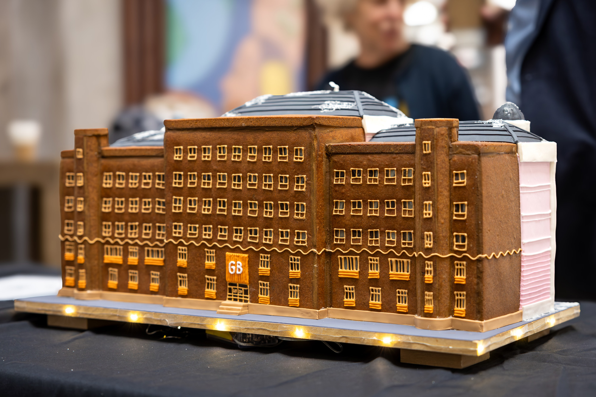 Rear facade view of the winning entry from The Grand Budapest Hotel