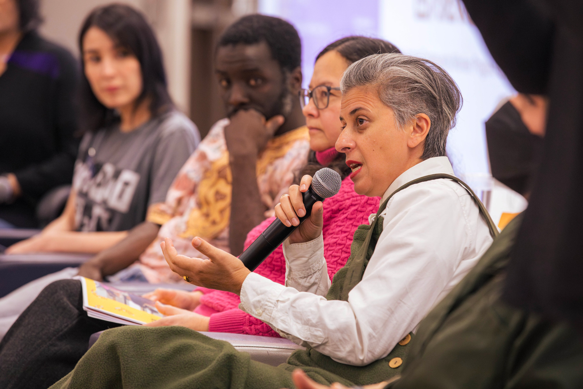 Panelists share insights with attendees as part of Human Rights Day event