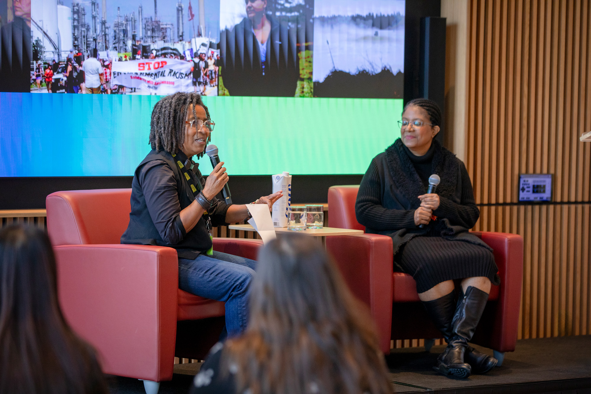 Dr. Ingrid Waldon joins professor Natalie Wood for a fireside chat on her book, There's Something in the Water
