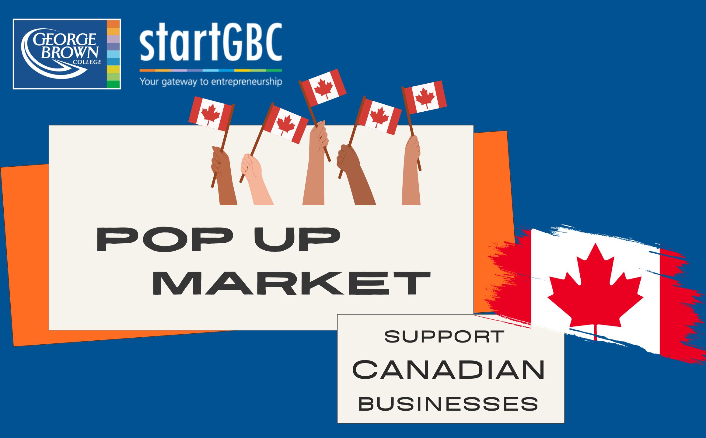 Image to promote startGBC Pop-Up Markets