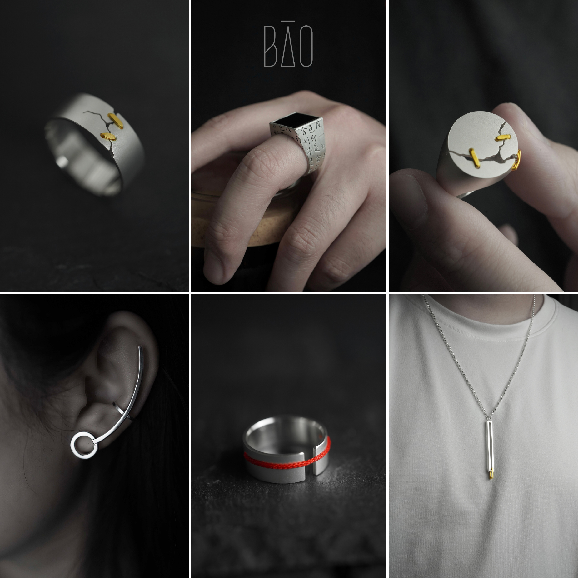 Bao's current jewellery creations