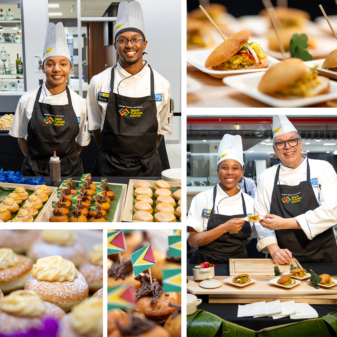 Roots and Recipes event images with chefs and food