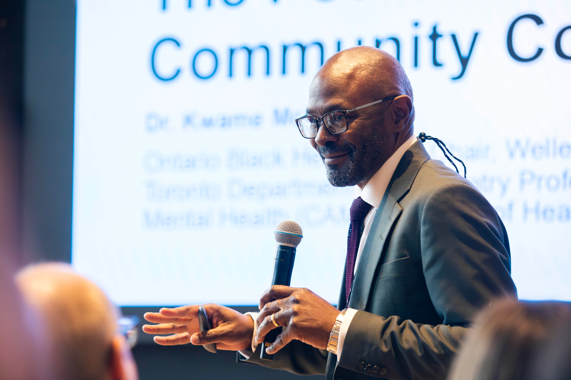 Dr. Kwame McKenzie speaks at the 2026 Mental Health Conference