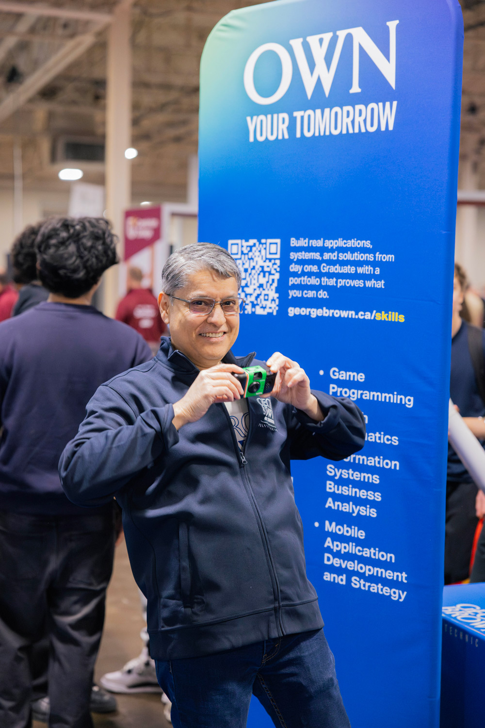 Dr. Hassun Malik takes a disposable camera to Skills Ontario to document the event