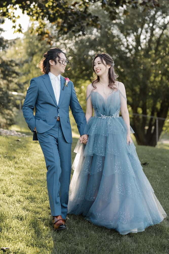 Hubert and Vivian Bao.