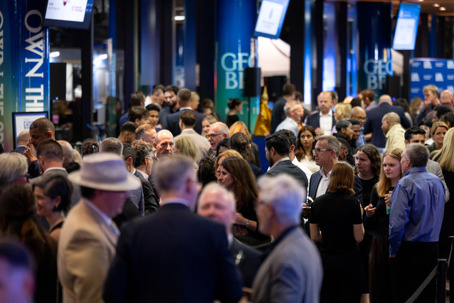 The Waterfront Campus is filled with guests, donors, and sponsors at the 2026 Food Court Social.