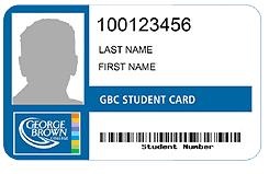 George Brown College Student Card