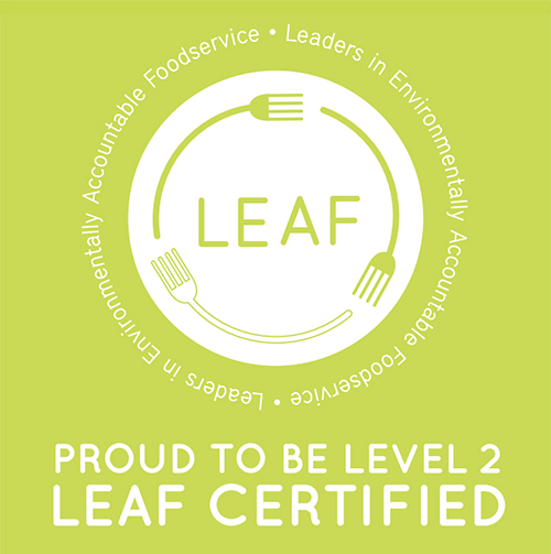 Leafed logo