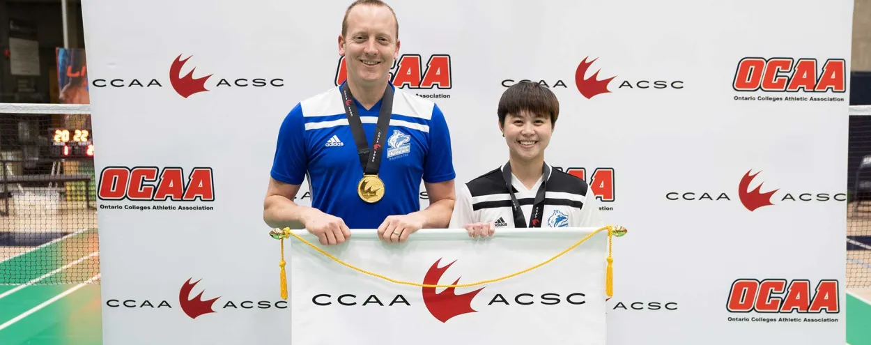 Badminton women's singles national champion Huyen Le