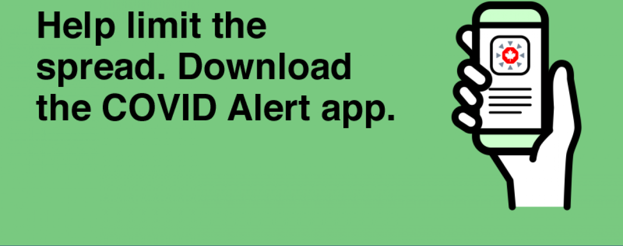 Help limit the spread. Download the COVID Alert app
