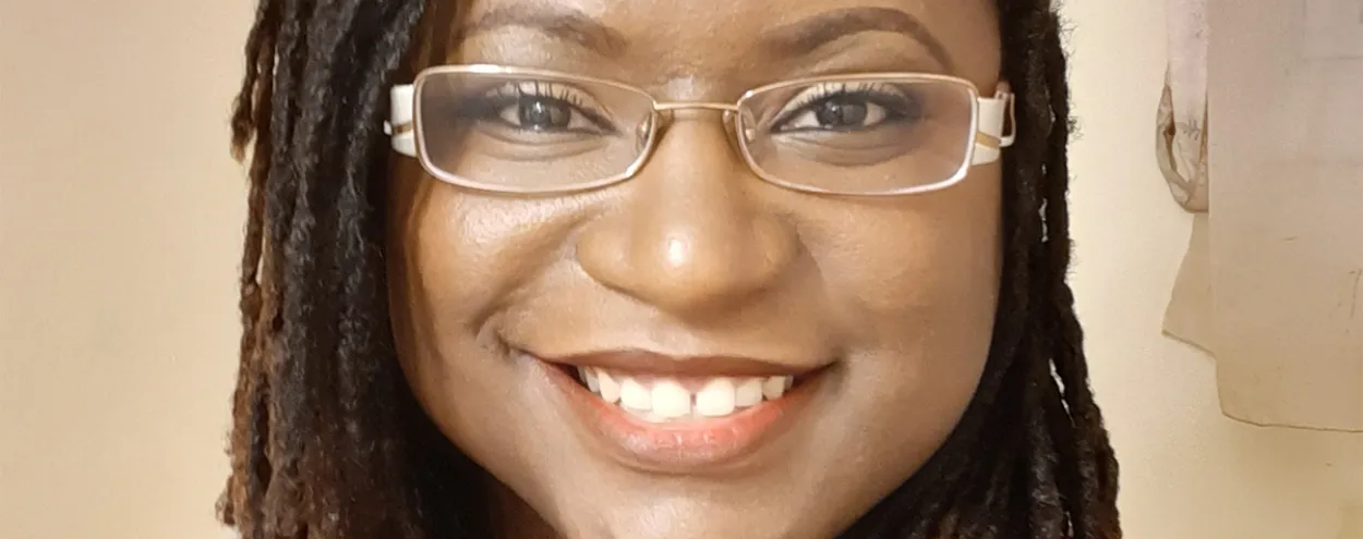 Business student Sandra Adderley-Melbourne