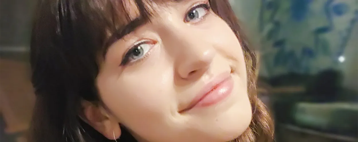 Student sustainability leader Georgy Pyle