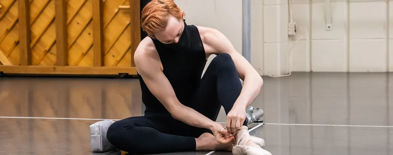Dance student Bebe Brunjes