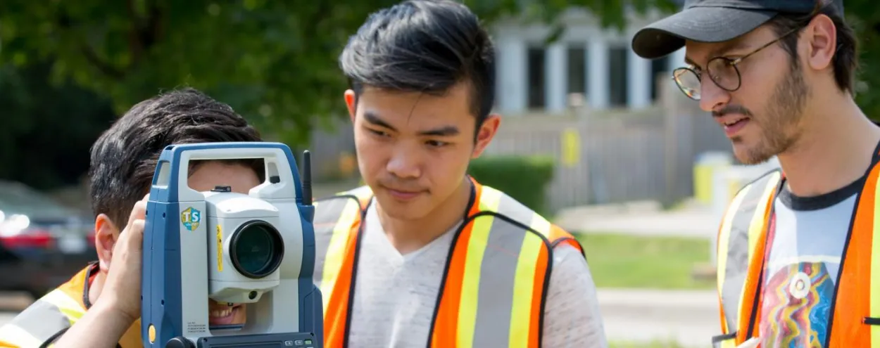 Civil Engineering students at GBC