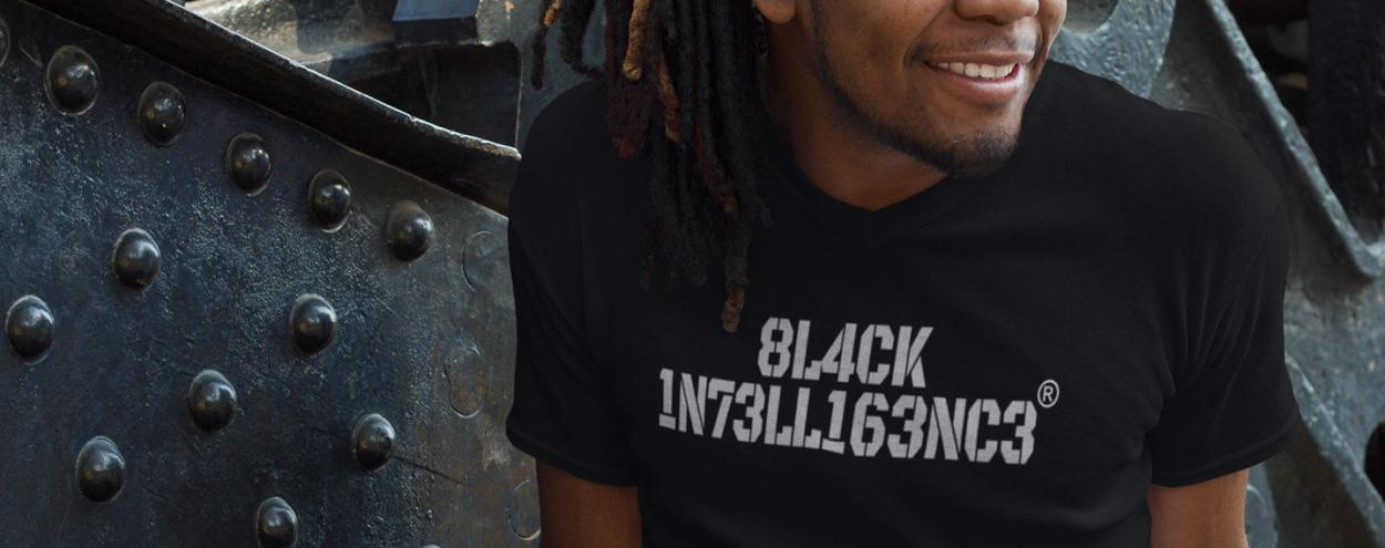 Black Intelligence t-shirt, SDHtoronto
