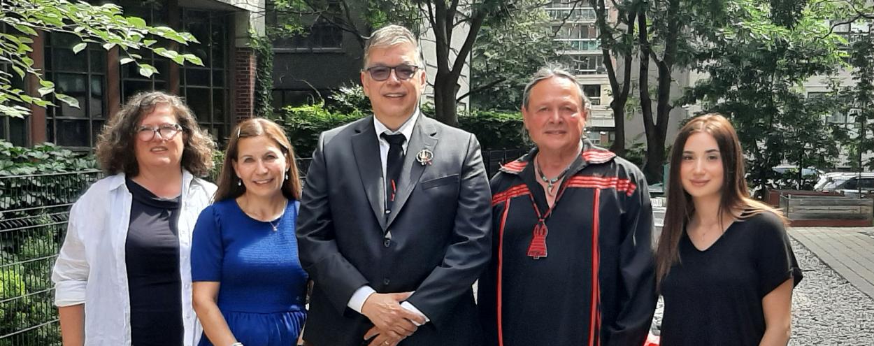 Members of GBC's Indigenous Initiatives team