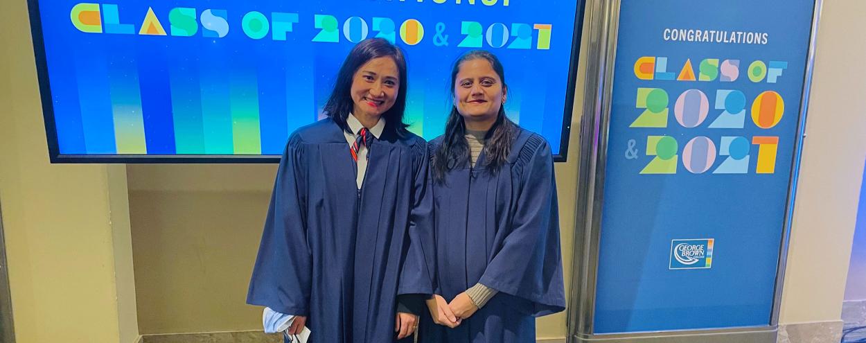 Graduates at 2020-2021 convocation ceremonies at The Carlu, October 29, 2022