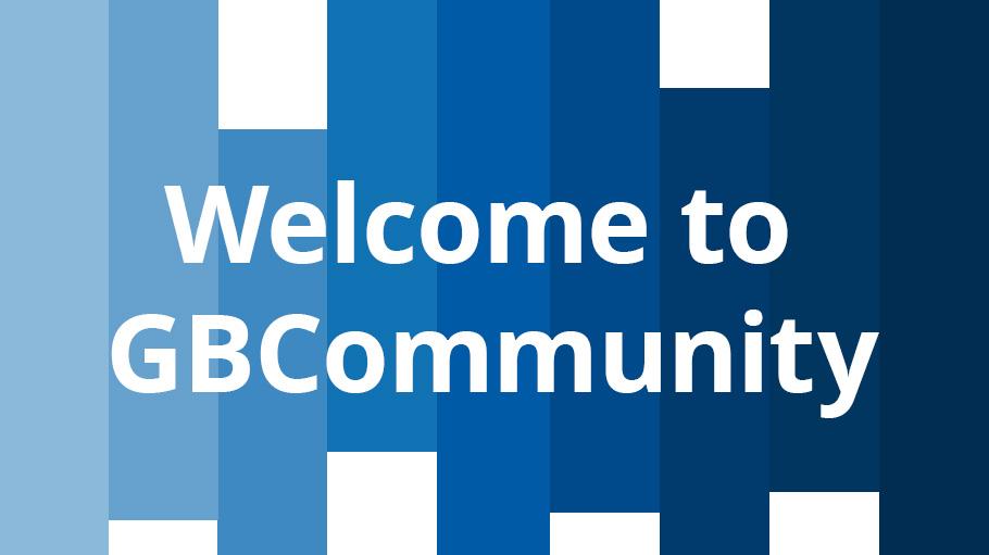 Welcome to GBCommunity
