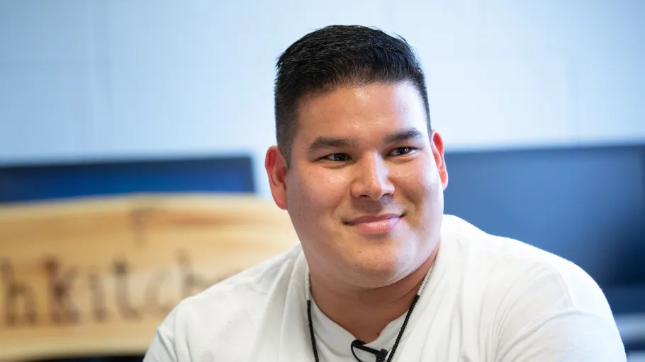 Photo of an Indigenous student at George Brown