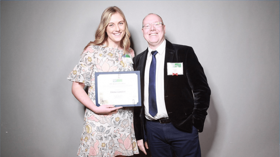 Emma Lambert, 2017 TSN Award of Excellence winner