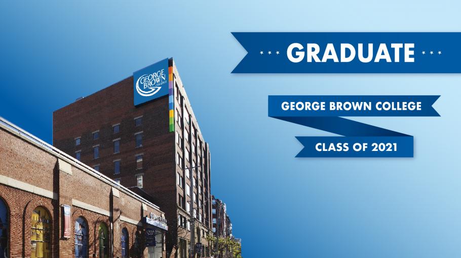 George Brown College Class of 2021 Convocation Background 04