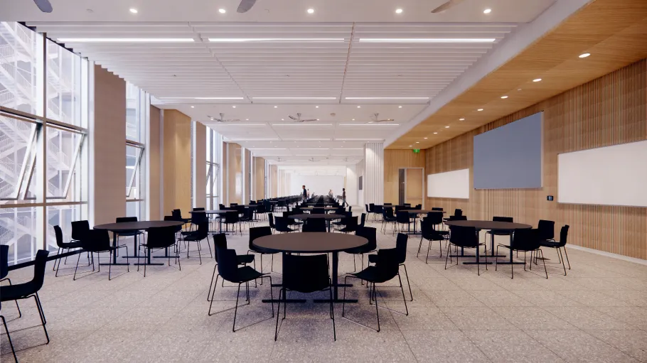 Limberlost interior Auditorium Banquet