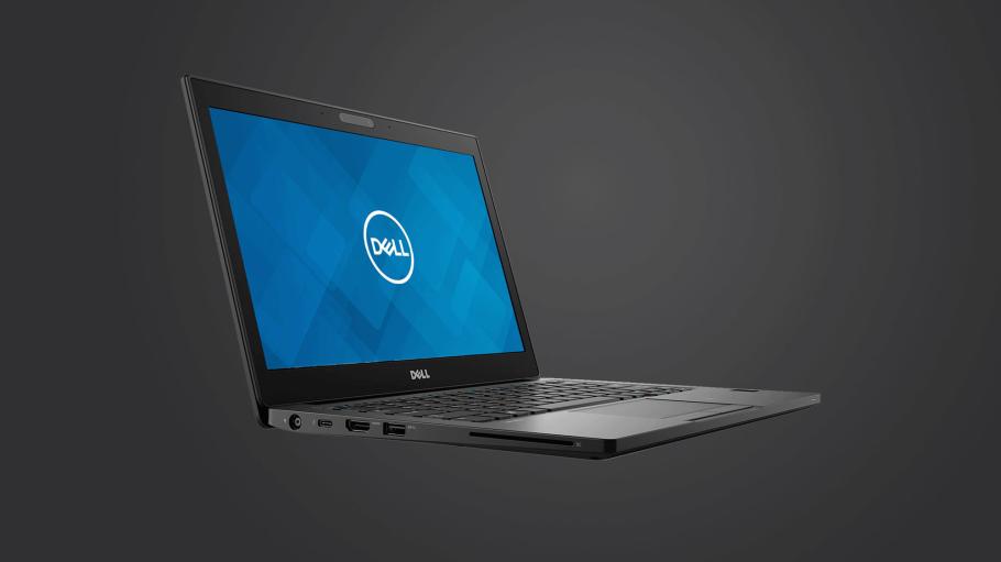 An image of a Dell laptop.