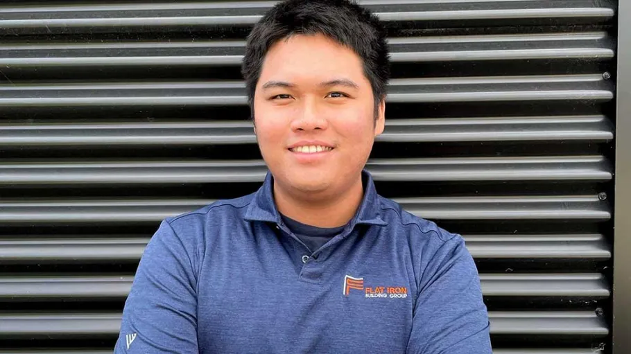 Construction graduate Vincent Nguyen