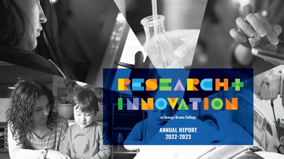 Cover of Annual Report Research and Innovation