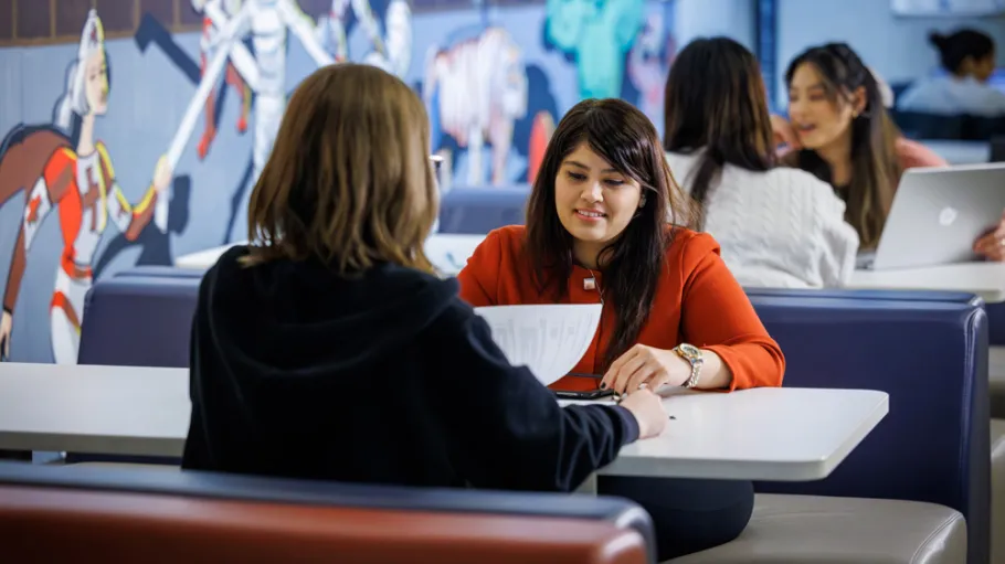 Students in a classroom