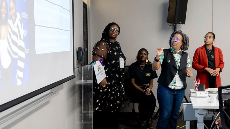 Congress 2025 Career Corner facilitators presenting