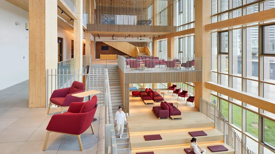 Limberlost interior - learning landscape