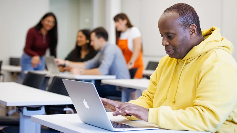 Students in classroom