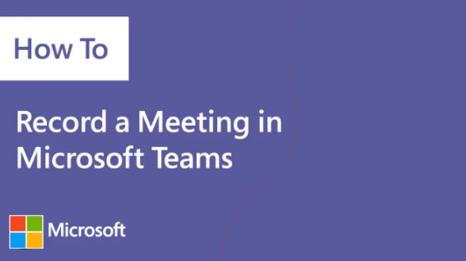 Thumbnail of Recording in Teams