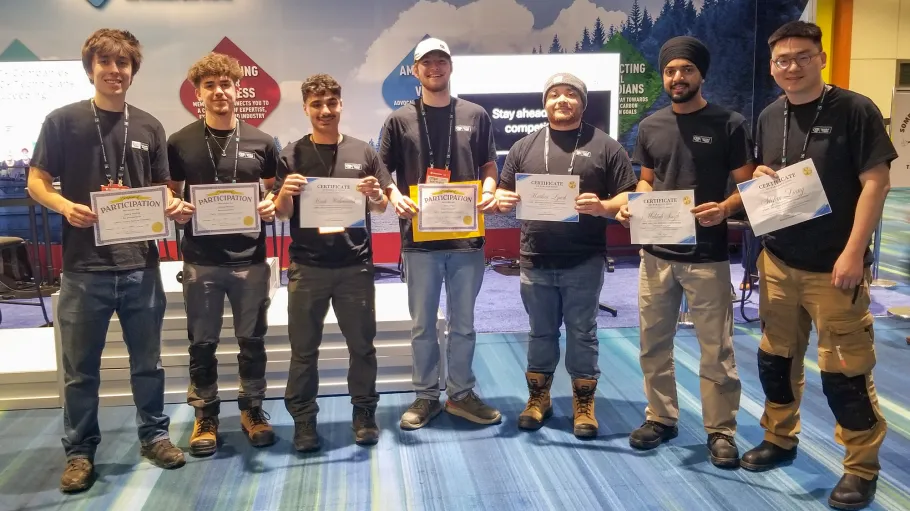 Skilled Trades students take home 5 medals at the CMPX competition