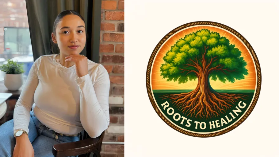 bio picture of Harmony Roche founder of Roots to Healing