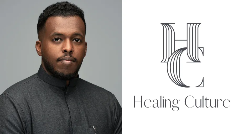 Bio picture of Ibraham Ali co-founder Healing Culture
