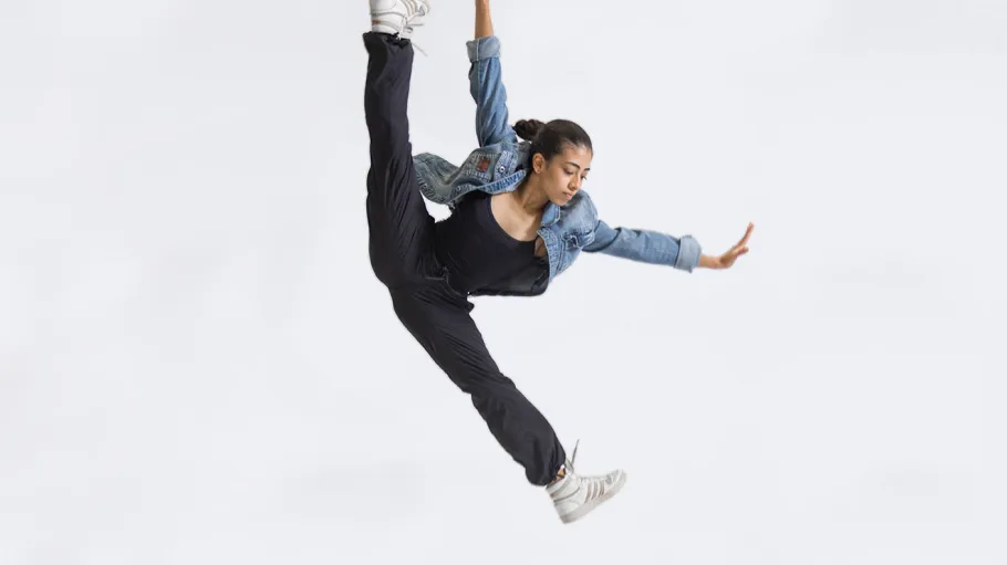 Student dancing