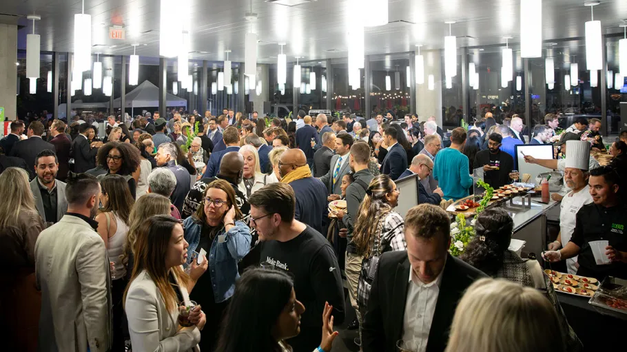 Food court social event