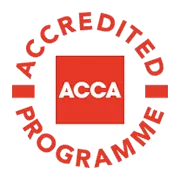 ACCA accredited program logo