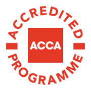 ACCA accredited program logo