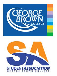 George Brown College and Student Association Logos