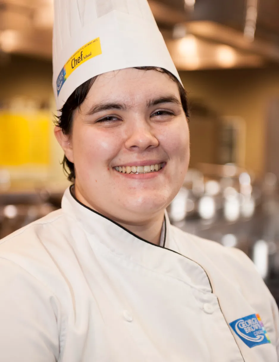 Culinary Skills student