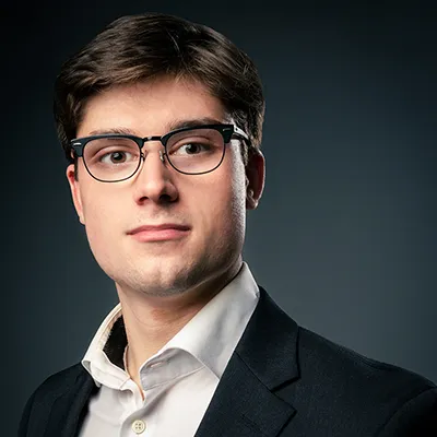 Business student Dom Mazzuca